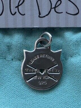 Tiffany & Co. Sterling Silver Cat Charm